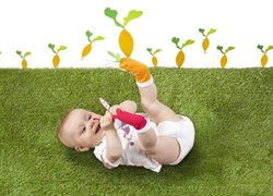 Игрушки-носочки Зайка и Морковка - фото 3920