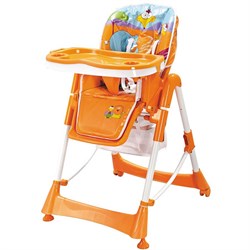 Стульчик для кормления Pituso Bonito Сафари Оранжевый