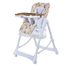 Стульчик для кормления Pituso Nino (кор,бел) Мишки