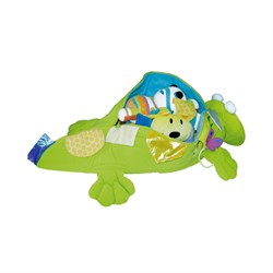 развивающий коврик Biba Toys Крокодил-мешок для игрушек