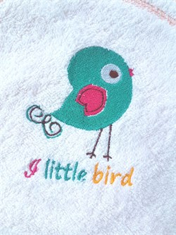 Махровое полотенце для малышей Uviton Птичка