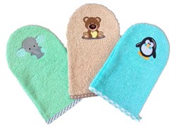 Рукавичка для купания «Baby» Uviton общ. пл.