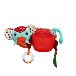 Игрушка-карман Слоник на коляску/кроватку Uviton