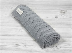 Детский вязаный плед Amarobaby Pure Love Волна 