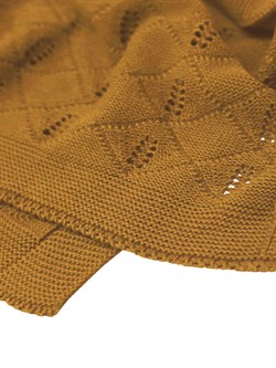 Детский вязаный плед Amarobaby Pure Love Колос 