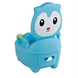 Горшок Pituso Котенок Голубой