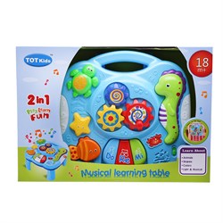Развивающий музыкальный столик Морской Tot Kids