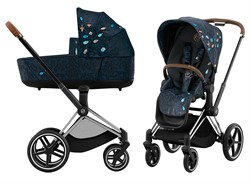 Cybex Priam IV 2 в 1 на раме Chrome Brown - фото 7153