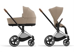 Cybex Priam IV 2 в 1 на раме Chrome Brown - фото 7818