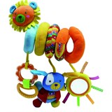 Игрушка-спиралька Biba Toys Лев и Зая Игрушка-спиралька Biba Toys Лев и Зая
