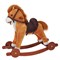 качалка-пони с колесиками Pituso Panadero  Рыжий